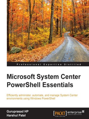 cover image of Microsoft System Center PowerShell Essentials